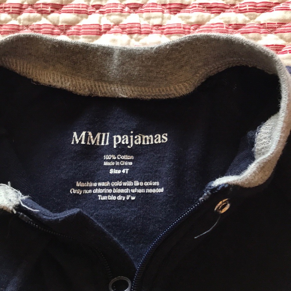 Toddler one-piece pajama - Picture 2 of 4